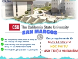 DU HỌC MỸ TẠI CALIFORNIA STATE UNIVERSITY, SAN MARCOS – CÁNH CỬA ĐẾN VỚI NỀN GIÁO DỤC HÀNG ĐẦU