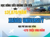 DU HỌC MỸ TẠI XAVIER UNIVERSITY – HỌC BỔNG LÊN ĐẾN 65% HỌC PHÍ! 🎓